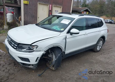 2018 Volkswagen Tiguan 2.0T Se/2.0T Sel из США, поврежденный, VIN 3VV2B7AX5JM164450